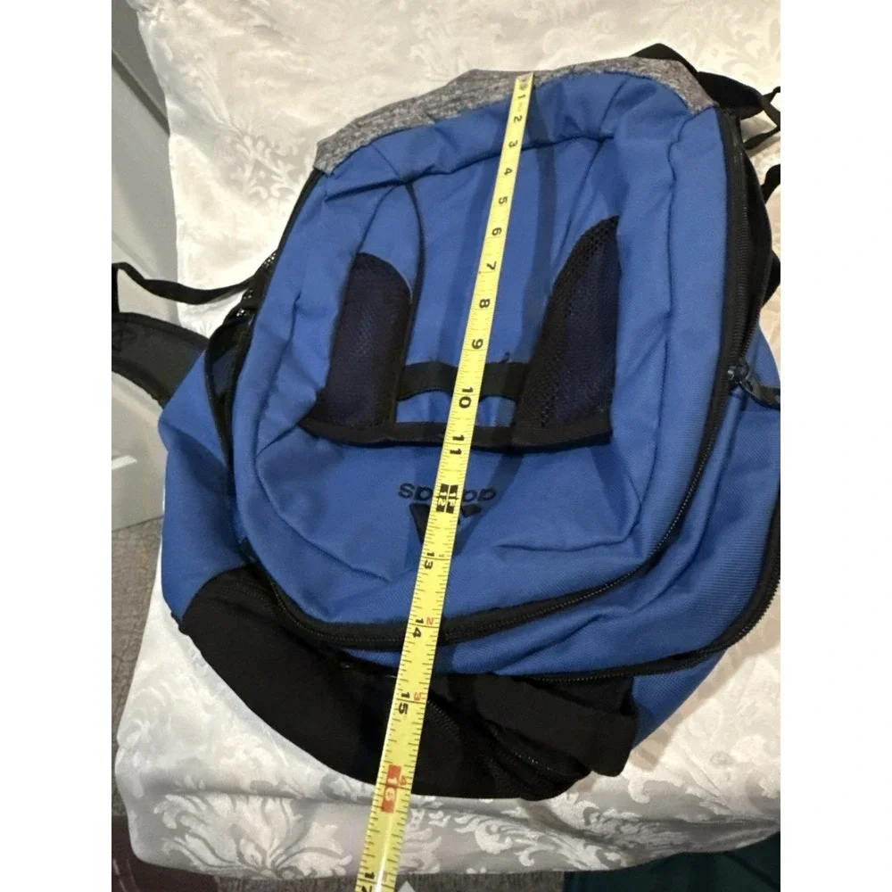 ADIDAS ADAPTIVE Backpack School LAPTOP Bag Blue and Black travel
